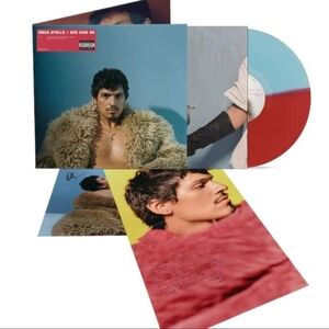 Omar Apollo God Said No Vinyl Record with Poster Limited Edition Blue & Red